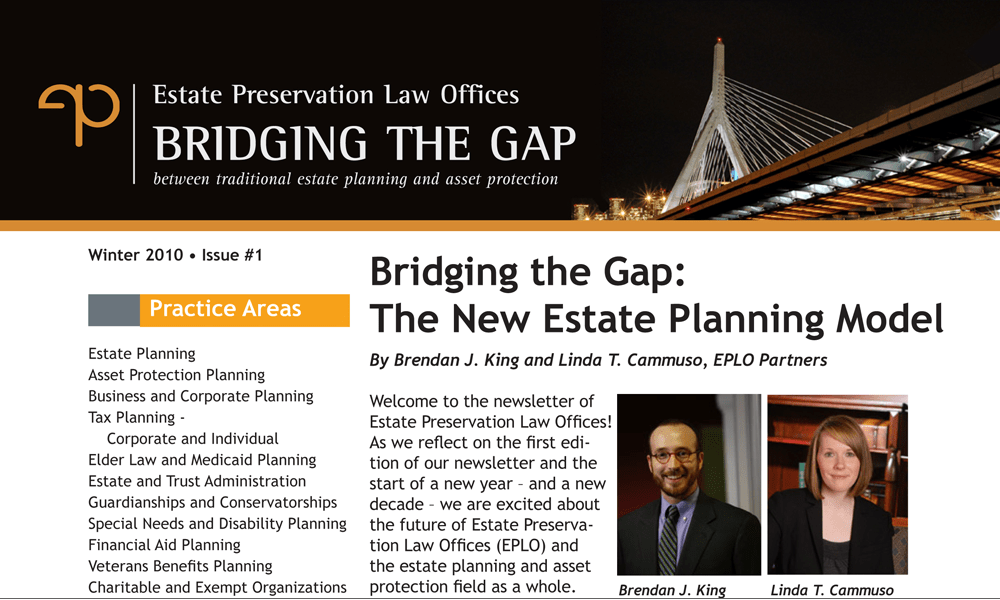 Bridging the Gap:  The New Estate Planning Model