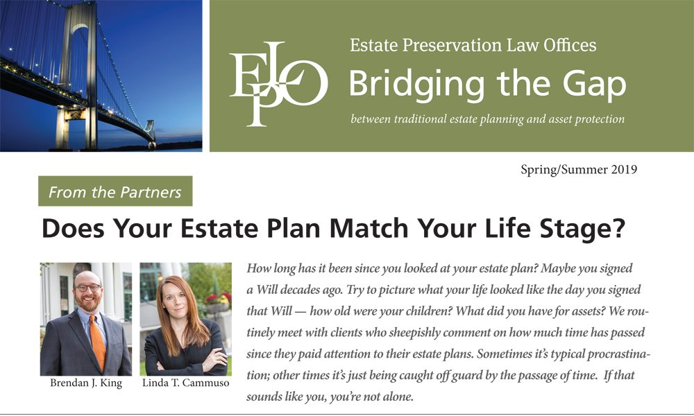Does Your Estate Plan Match Your Life Stage?
